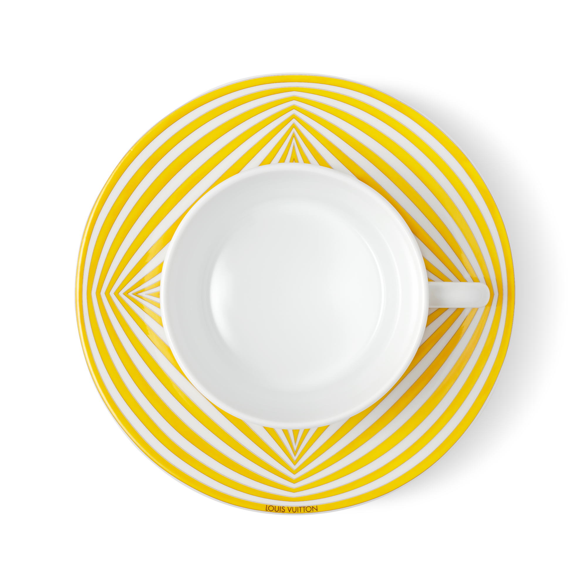 Dolce Vita Set of 2 Teacups - Luxury Yellow | LOUIS VUITTON